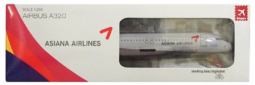 Airbus A320 ASIANA Airlines Scale 1:200 von Daron