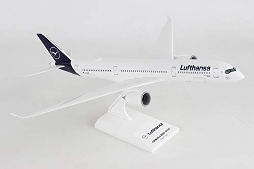 Daron Lufthansa A350-900 New Livery 1/200 - Modellbausatz - Modellflugzeug - Für Jugendliche und Modellbau-Enthusiasten - Unisex - Länge: 33.02 cm, Breite: 31.18 cm, Höhe: 15.24 cm von Daron