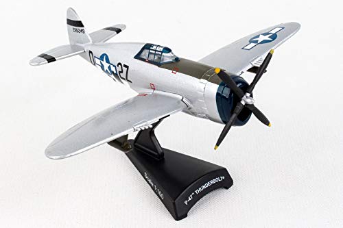 Daron P-47 Thunderbolt Kansas Tornado II 1/100 Maßstab Kunststoff Miniaturflugzeug Erwachsener Militär Hobbyisten und Luftfahrt-Enthusiasten Unisex von Daron