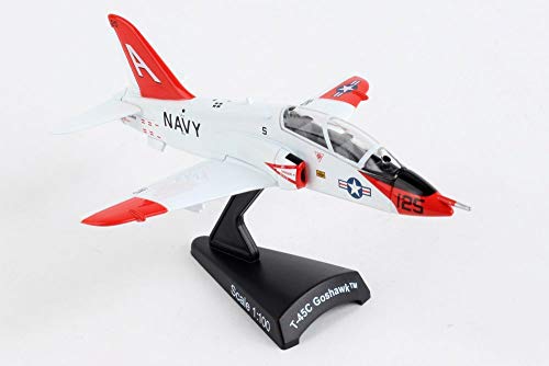 Daron PS5369-1 Postage Stamp Mcdonnell Douglas T-45C Goshawk Scale 1/100 - Kunststoff-Modellflugzeug für Kinder ab 3 Jahren - Militär-Thema - Unisex - 6 Zoll - 1 Stück von Daron