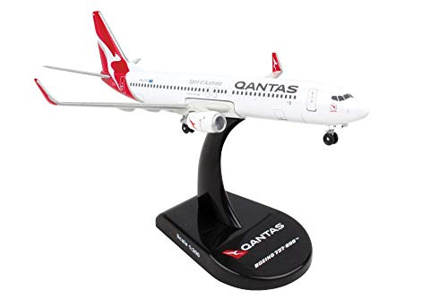 Daron PS5815-5 Postage STAMP Boeing 737-800 Qantas Scale 1/300 von Daron