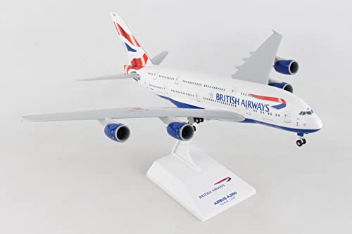 Daron Skymarks SKR652 British Airways A380 mit Fahrwerk Kunststoffmodell von Daron