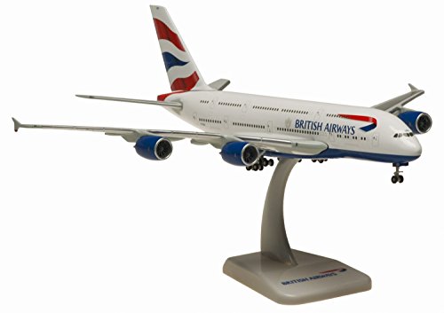 Daron Skymarks SKR652 British Airways A380 mit Fahrwerk Kunststoffmodell von Daron