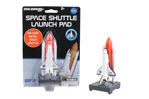 Herpa Space Shuttle on Launch pad, Kleiner Maßstab, Flugzeug Modell, Sammeln, Spielen, Spielzeug Miniaturmodell aus Kunststoff - für Kinder ab 3 Jahren! von Daron