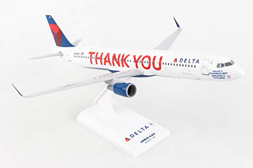 SKR1057 Airbus A321 Delta Air Lines Thank You Scale 1/150 von Daron