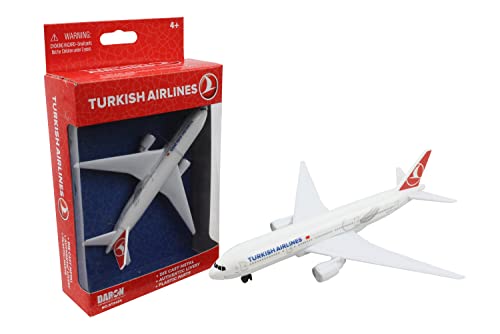 herpa 86RT-5404 Single Airplane Turkish Airlin-in Miniatur zum Basteln Sammeln und als Geschenk, mehrfarbig von Daron