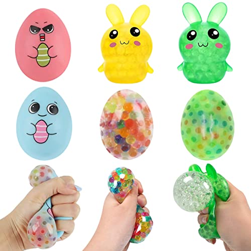 Anti Stress Bälle, Darryy 6 Stück Antistressball Kinder, Stressball Set, Antistressball, Anti Stress Ball Kids, Stressball Set Kinder, Stressabbau, Angst, Partybevorzugung von Darryy