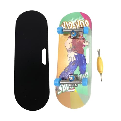 Darwaza Finger-Skateboards,Kreatives rutschfestes Mini-Skateboard | Langlebige, professionelle Finger-Skateboards für Kinder, Lernspielzeug für Jugendliche und Erwachsene von Darwaza