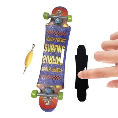 Darwaza Mini-Skateboards für Finger - Rutschfestes kreatives Mini-Skateboard | Langlebige, professionelle Finger-Skateboards für Kinder, Lernspielzeug für Jugendliche und Erwachsene von Darwaza