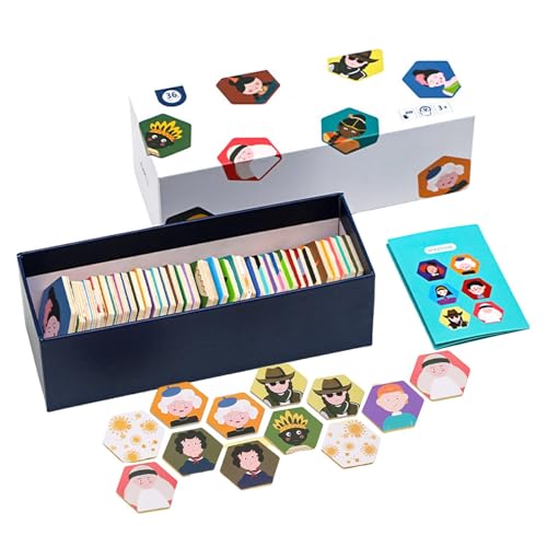 Kleinkind-Matching-Spiel, Kinder-Matching-Spiel | Holz passendes Brettspiel, lustiges Farb-Lernspielzeug,Interaktives Kinderspielzeug, Farbsortierung, passendes Spielzeug, Vorschul-Lernspielzeug für K von Darwaza