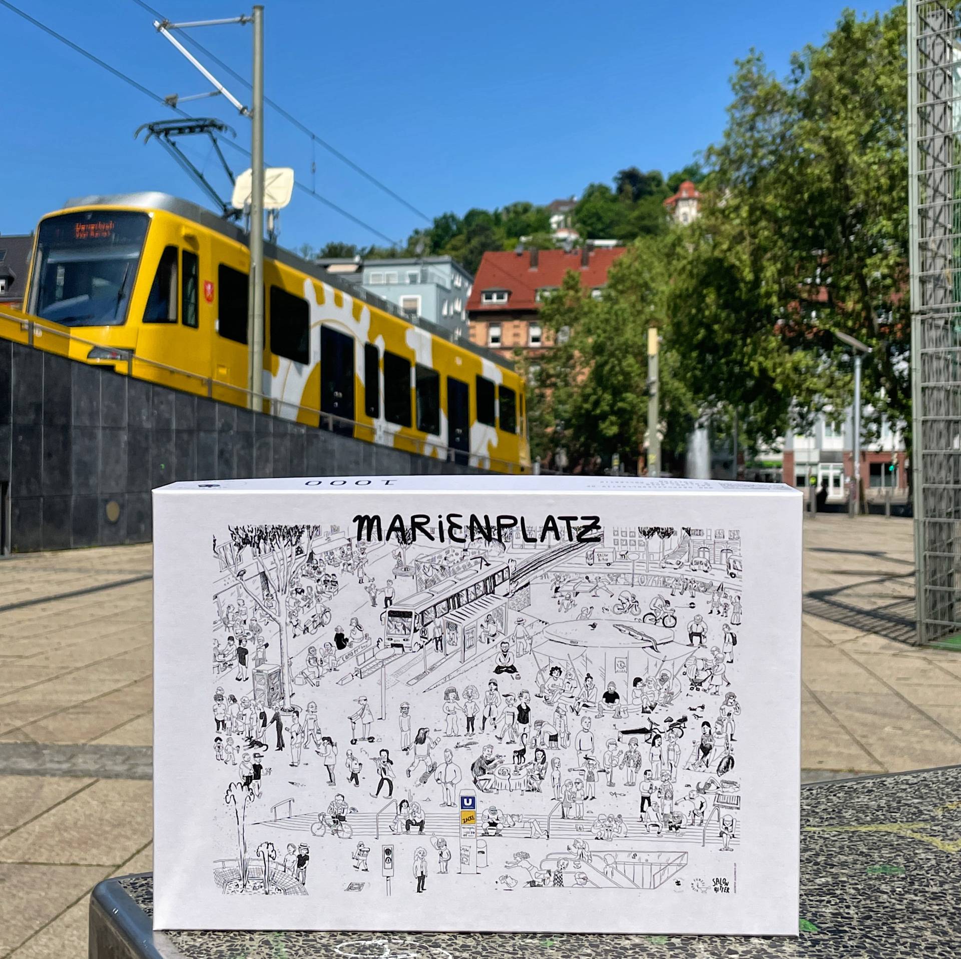 Das Puzzle Kollektiv Marienplatz 1000 Teile Puzzle DPK-2019 von Das Puzzle Kollektiv