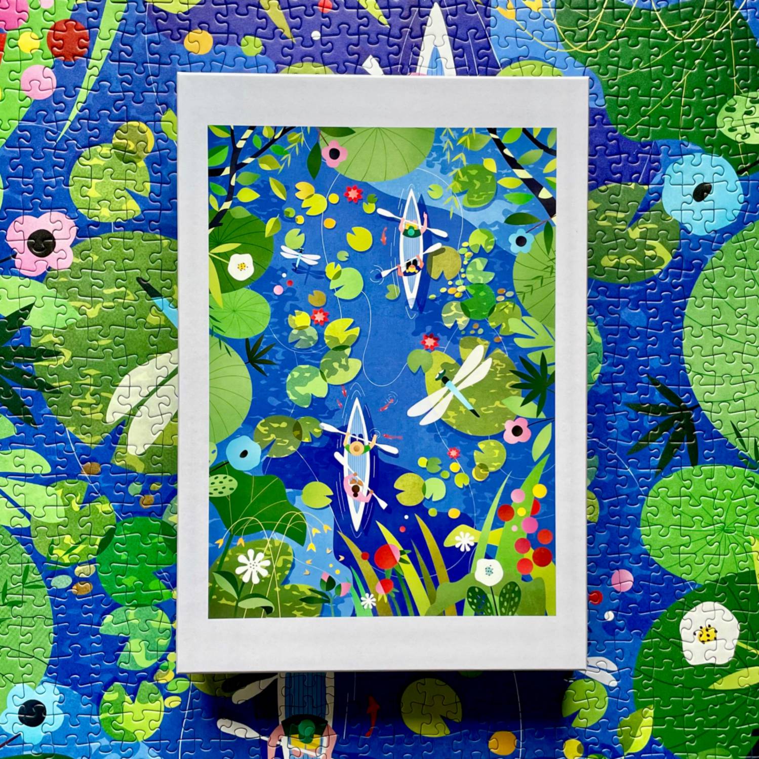 Das Puzzle Kollektiv Puzzle 1000 Teile - Canopy Canoeing - Das Puzzle Kollektiv Puzzle 1000 Teile - Canopy Canoeing - von Das Puzzle Kollektiv