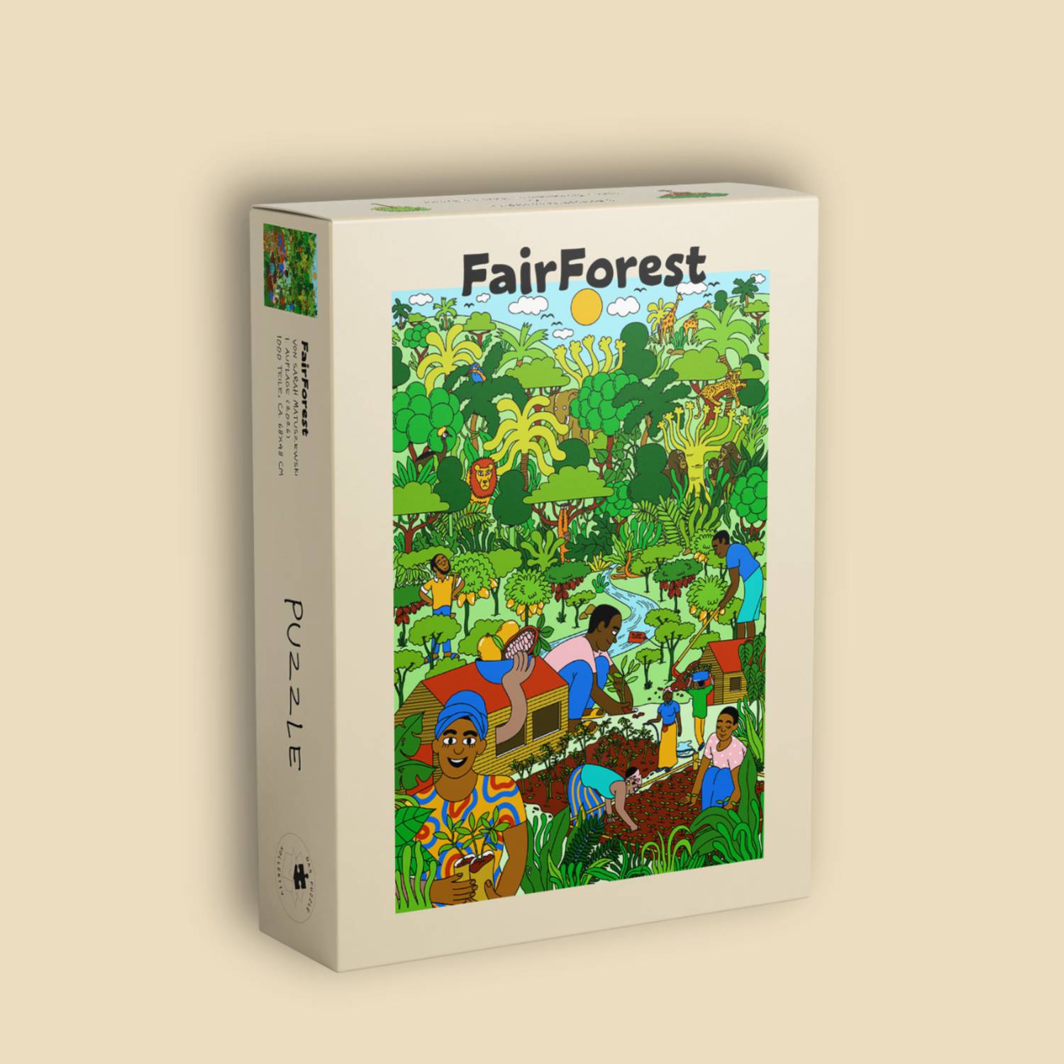 Das Puzzle Kollektiv Puzzle 1000 Teile - Fair Forest - Das Puzzle Kollektiv Puzzle 1000 Teile - Fair Forest - von Das Puzzle Kollektiv