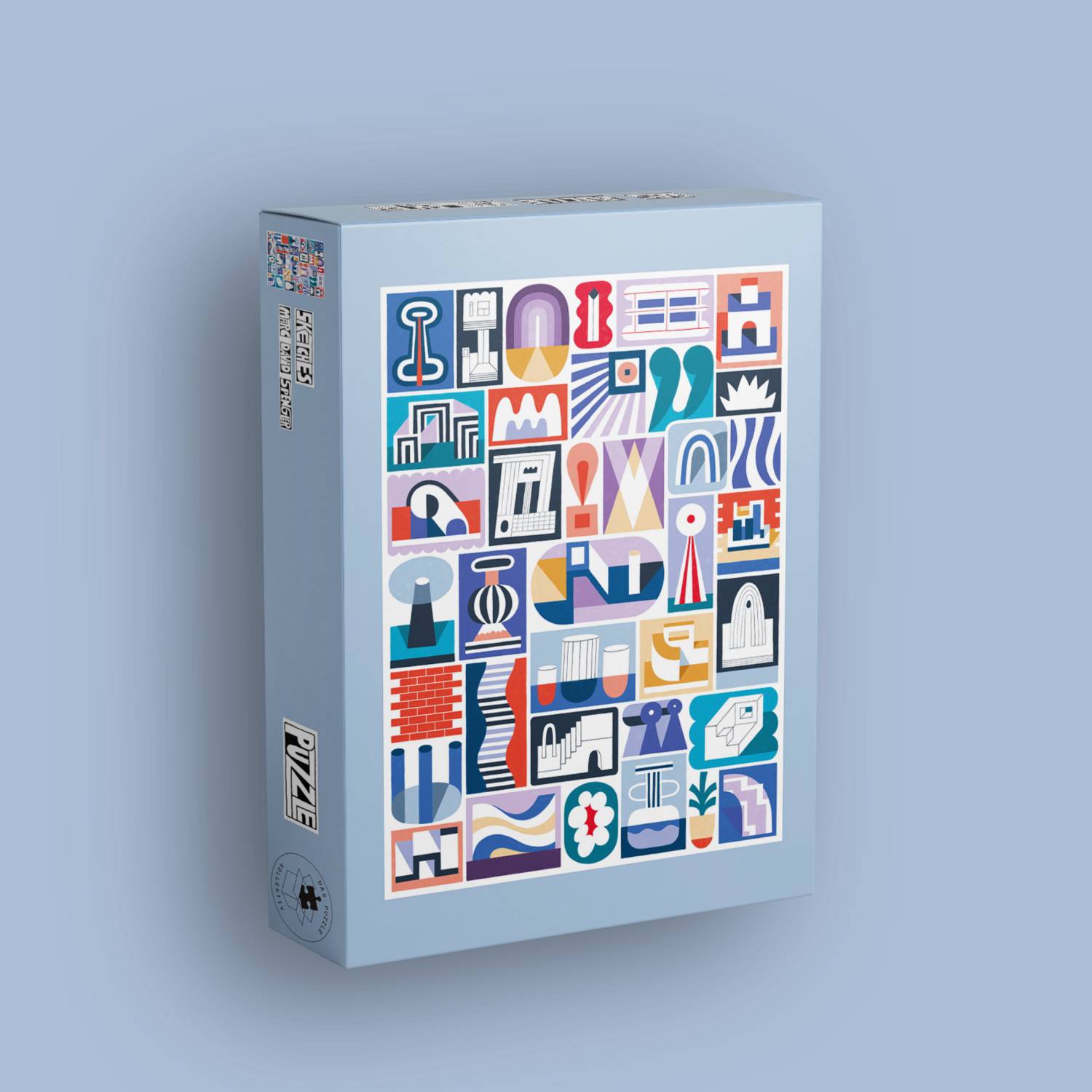 Das Puzzle Kollektiv Puzzle 1000 Teile - Sketches - Das Puzzle Kollektiv Puzzle 1000 Teile - Sketches - von Das Puzzle Kollektiv