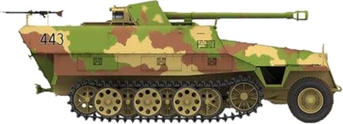 Das Werk DW16022 Sd.Kfz.251/22 AUSF.D Pakwagen Maßstab 1:16 Modellbau Plastikbausatz von Das Werk