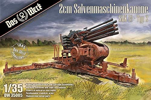 Das Werk DW35005 1/35 2cm Salvenmaschinenkanone SMK Type 2 von Das Werk