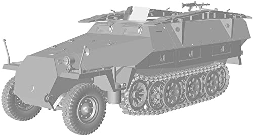 Das Werk DW35030 Mtl.Pi.Pzwg. Sd.Kfz.251/7 Ausf.D (2 in 1) Maßstab 1:35 - Modellbau von Das Werk