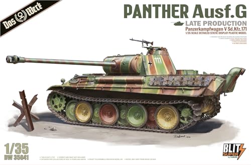 Das Werk DW35041 1:35 Panther Ausf. G Late Production - SUPER BLITZ Panzerkampfwagen V Sd.Kfz. 171 Modellbau Plastikbausatz von Das Werk