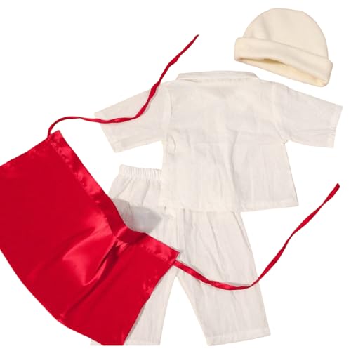 Dasbsug Fotoshootings für Neugeborene, Requisiten, Kochkostüm, Hut, Oberteil, Hose, Baby-Fotografie, Neugeborene, Posieren Requisiten Dasbsug Fotoshootings für Neugeborene, Requisiten, Kochkostüm, Hut, Oberteil, Hose, Baby-Fotografie, Neugeborene, Posieren Requisiten von Dasbsug