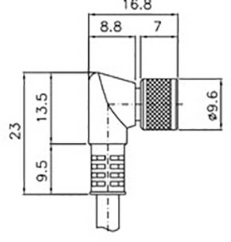 DataLogic 95A251530 Anschlusskabel CS-B2-02-G-10 1St. von DataLogic