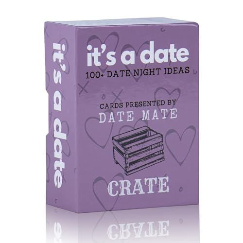 It's a Date - Date Night Cards for Couples - 100 Cards with Romantic Relationship Activity Ideas to Plan The Perfect Date Night - Gifts for Wife, Husband, Girlfriend, Boyfriend, Newlywed, Birthday von Date Mate Crate