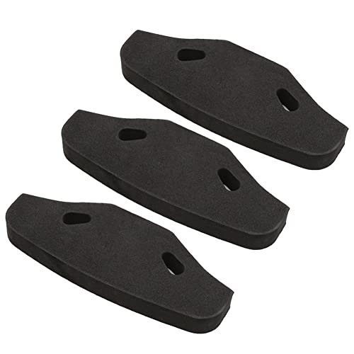 Dawafit 3X Front StoßStange Schwamm Schaum für TT-01 TT-02 TT01 TT02 1/10 RC Auto Upgrade Teile Teile,Schwarz von Dawafit