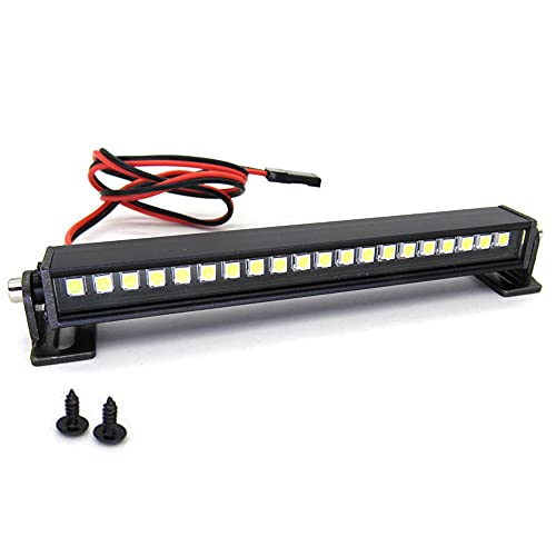 Dawafit RC LED Dachlampe Lichtleiste für D12 C14 C24 C34 MN D90 MN99S RC Upgrade Teile ZubehöR von Dawafit