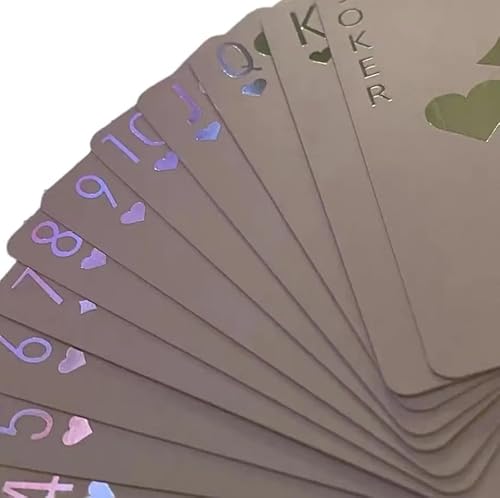 Daxingyu 3 Spielkartendecks, Reisekartenspiel, leuchtende Spielkarten, geeignet für Partys und Spiele, interaktive Spielkarten für Kinder und Erwachsene von Daxingyu