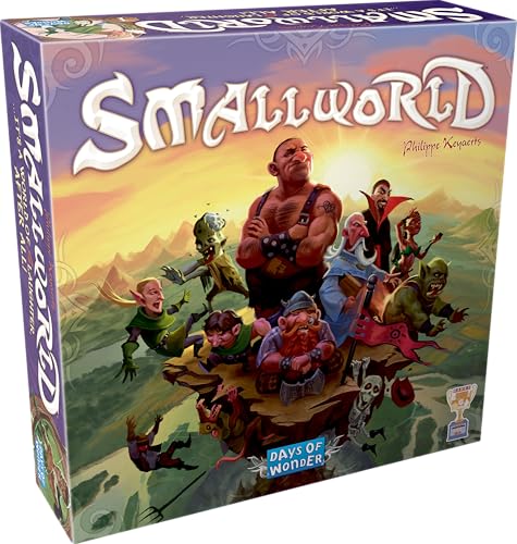 Days of Wonder , Small World, Board Game, Ages 8+, 2-5 Players, 40-80 Minute Playing Time von Days of Wonder