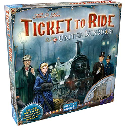 Days of Wonder DoW - Ticket to Ride - Map Collection 5: United Kingdom & Pennsylvania von Ticket to Ride