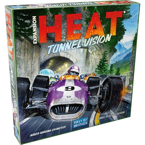 Days of Wonder Hitze – Tunnelsicht, Pedal zur Metall-Erweiterung, Brettspiel, ab 10 Jahren, 1–6 Spieler, über 60 Minuten Spieldauer Days of Wonder Hitze – Tunnelsicht, Pedal zur Metall-Erweiterung, Brettspiel, ab 10 Jahren, 1–6 Spieler, über 60 Minuten Spieldauer von Days of Wonder