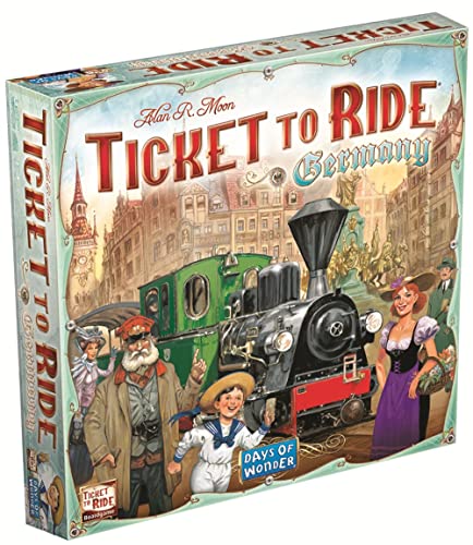 Ticket to Ride Germany - English - Niederländische Sprache von Days of Wonder