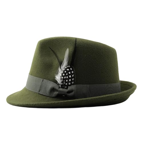 Dayysiuy Oktoberfest Hüte | Filzhut Herren | Elegante Kopfbedeckung Für Paare Erwachsene Damen - Oktoberfest Party Kostüm Dayysiuy Oktoberfest Hüte | Filzhut Herren | Elegante Kopfbedeckung Für Paare Erwachsene Damen - Oktoberfest Party Kostüm von Dayysiuy
