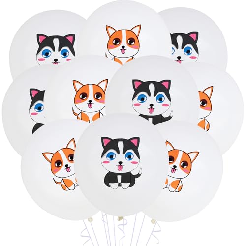 DazzJoy 20 Stück Luftballon Hund, Tier Luftballons Tiere Hunde Geburtstag Deko, Hund Ballon Tiere, Hunde Helium Ballons für Kindergeburtstag Deko Junge Mädchen, Party Animals, Babyparty Dekoration DazzJoy 20 Stück Luftballon Hund, Tier Luftballons Tiere Hunde Geburtstag Deko, Hund Ballon Tiere, Hunde Helium Ballons für Kindergeburtstag Deko Junge Mädchen, Party Animals, Babyparty Dekoration von Dazzjoy