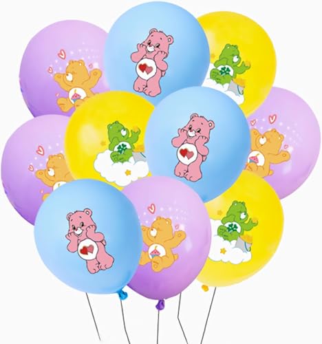 DazzJoy 18 Stück Bär Luftballons Geburtstag, Bär Luftballon Tiere Ballons, Bär Baby Helium Ballons Geburtstag Deko, Bären Ballon Tiere für Kindergeburtstag Deko Junge Mädchen, Party Deko Geburtstag von Dazzjoy