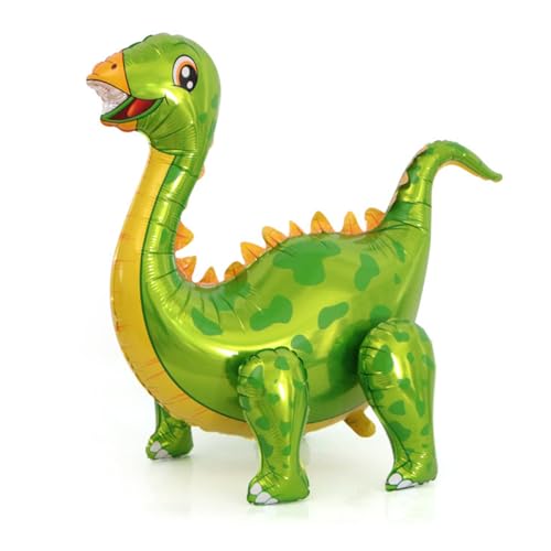 DazzJoy XXL Dinosaurier Luftballons Tiere Deko Geburtstag, 3D Dino Luftballon Tiere Ballons, Dino Ballon Tiere Party Deko Kindergeburtstag, Dinosaurier Folienballon Tiere für Dschungel Deko Geburtstag von Dazzjoy