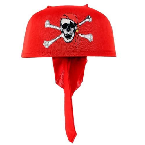 Dcaknri Bühnenauftritte Piratenhut für alle Altersgruppen Maskerade Party Kapitän Hut/Augenklappen Halloween Kostüm Hut Partyzubehör von Dcaknri