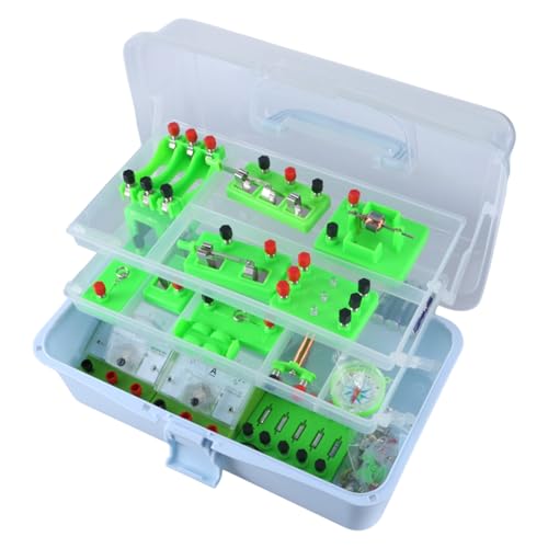 Experimentierkits für Elektromagnetik, Physik, Schaltungsausrüstung für Schüler und Pädagogen, Stromentdeckungsschaltung, Magnetismus, Experimentierkits für die High School Experimentierkits für Elektromagnetik, Physik, Schaltungsausrüstung für Schüler und Pädagogen, Stromentdeckungsschaltung, Magnetismus, Experimentierkits für die High School von Dcaknri