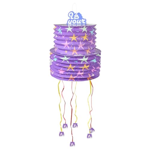 Dcluluwe Kinderparty-Pinata-Spielzeug, Geschenk für MäDchen, Alles Gute zum Geburtstag, DekorationszubehöR, GefüLlte Konfetti-ÜBerraschung von Dcluluwe