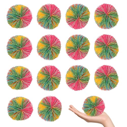 Dcsfadq 14 Stück Farbe Stressballs Stringy Balls, Hüpfball 6.5cm, Flummi mit Schweif Jumpball, Mitgebsel Kindergeburtstag für Familienspiele Party Outdoor Spielzeug Dcsfadq 14 Stück Farbe Stressballs Stringy Balls, Hüpfball 6.5cm, Flummi mit Schweif Jumpball, Mitgebsel Kindergeburtstag für Familienspiele Party Outdoor Spielzeug von Dcsfadq
