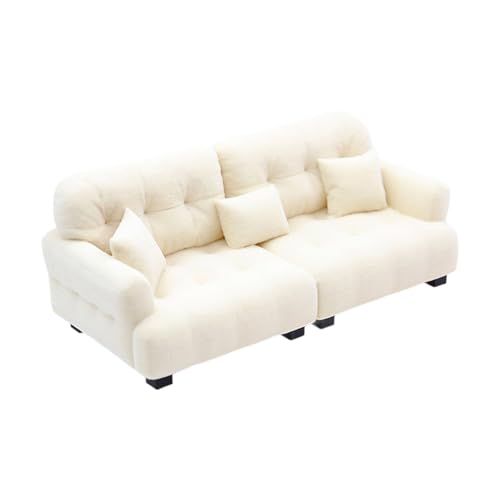 Beflockung im Maßstab 1:12, Sofa-Modell, Miniatur-Möbel für realistische Puppenhäuser, Miniatur-Wohnzimmer- und Sofa-Dekorationen Beflockung im Maßstab 1:12, Sofa-Modell, Miniatur-Möbel für realistische Puppenhäuser, Miniatur-Wohnzimmer- und Sofa-Dekorationen von Ddujbtp