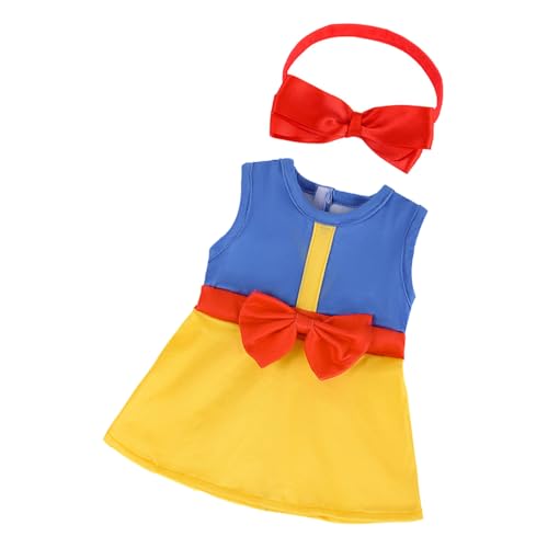 Ddujbtp 43cm Puppenprinzessin Outfit Mit Bowknot Haarband Für Einfache Ankleidung Kinder Mädchen Rollenspiele Spiel Kostüm Accessoire Prinzessin Kleidung Ddujbtp 43cm Puppenprinzessin Outfit Mit Bowknot Haarband Für Einfache Ankleidung Kinder Mädchen Rollenspiele Spiel Kostüm Accessoire Prinzessin Kleidung von Ddujbtp