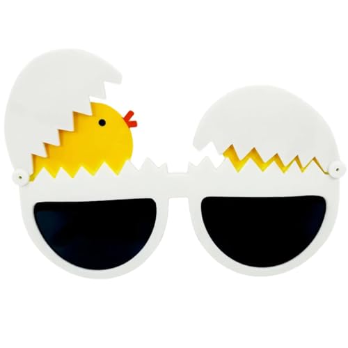 Ddujbtp Cartoon-Brillenrahmen, Osterbrille, Kinder, lustige Party, Cosplay, Cartoon-Brille, Oster-Kostüm, Dekorationen, Requisiten von Ddujbtp