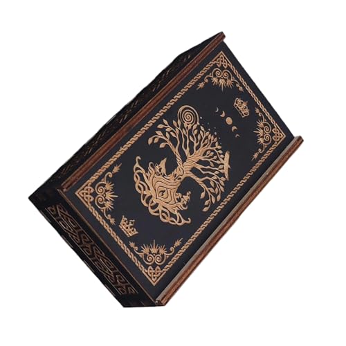 Ddujbtp Holzschubziel Tarot Karten Aufbewahrungsbox Tragbarer Behälter Astrologie Schmucktöne Wahrsachfall Geschenk Für Tragbare Behälter Ddujbtp Holzschubziel Tarot Karten Aufbewahrungsbox Tragbarer Behälter Astrologie Schmucktöne Wahrsachfall Geschenk Für Tragbare Behälter von Ddujbtp