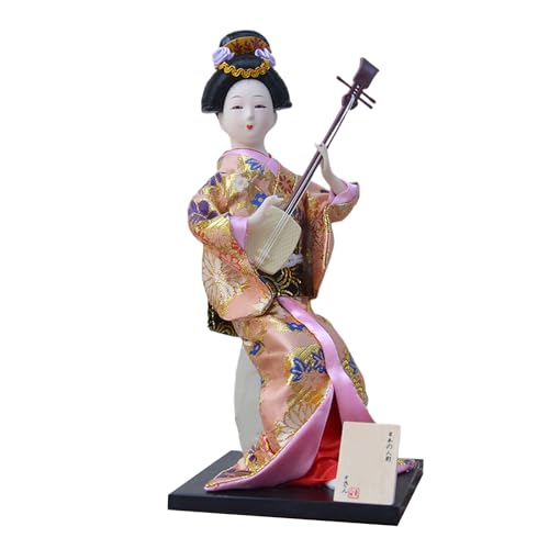 Ddujbtp Künstlerische Kimono-Puppen, 30,5 cm, Geisha-Puppen für japanische Restaurants und kulturelle Veranstaltungen, kulturelle Atmosphären von Ddujbtp