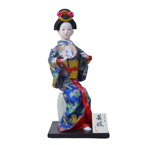 Ddujbtp Künstlerische Kimono-Puppen, 30,5 cm, Geisha-Puppen für japanische Restaurants und kulturelle Veranstaltungen, kulturelle Atmosphären von Ddujbtp