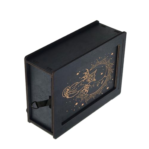 Ddujbtp Push Pull Tarot Card Storage Box Holzgeschenkkoffer Kleine Schmuckteile Tragbarer Wahrsager Ddujbtp Push Pull Tarot Card Storage Box Holzgeschenkkoffer Kleine Schmuckteile Tragbarer Wahrsager von Ddujbtp