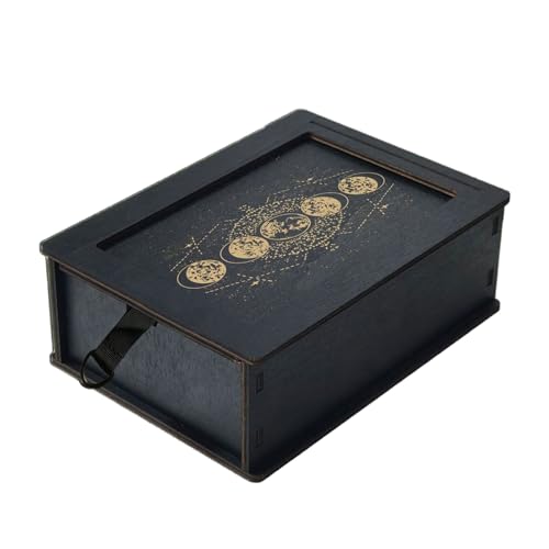 Ddujbtp Push Pull Tarot Card Storage Box Holzgeschenkkoffer Kleine Schmuckteile Tragbarer Wahrsager Ddujbtp Push Pull Tarot Card Storage Box Holzgeschenkkoffer Kleine Schmuckteile Tragbarer Wahrsager von Ddujbtp