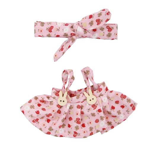 Ddujbtp Schöne Puppenkleidung Für 17 cm Plüsch Figur Dolls Enthält Bowknot Und Riemchenkleid Für Plüschfigur Display Kleidung Set Ddujbtp Schöne Puppenkleidung Für 17 cm Plüsch Figur Dolls Enthält Bowknot Und Riemchenkleid Für Plüschfigur Display Kleidung Set von Ddujbtp