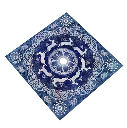Ddujbtp Tarots Tischdecke Matten Gotteskarten Brettspielkartenpolster Für Spirituelle Kartenlesungen Okkulte Tischabdeckung Ddujbtp Tarots Tischdecke Matten Gotteskarten Brettspielkartenpolster Für Spirituelle Kartenlesungen Okkulte Tischabdeckung von Ddujbtp